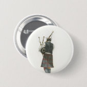 Bagpiper Button (Vorne & Hinten)