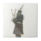 Bagpiper Fliese (Vorderseite)
