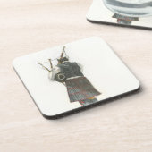 Bagpiper Getränkeuntersetzer (Linke Seite)