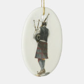 Bagpiper Keramik Ornament (Rechts)