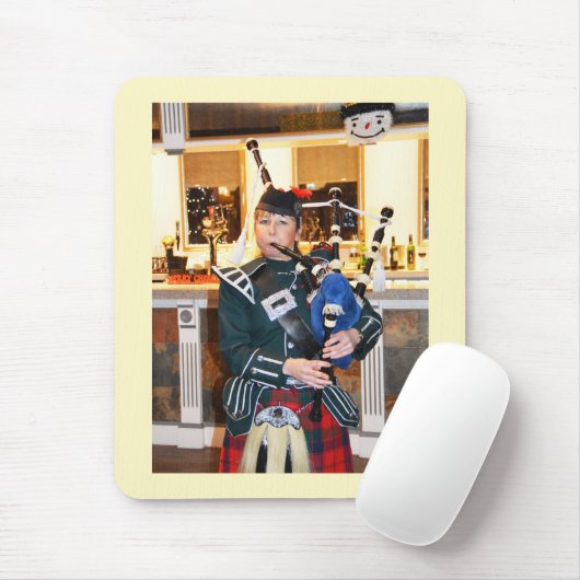 Bagpiper Mousepad (Mit Mouse)