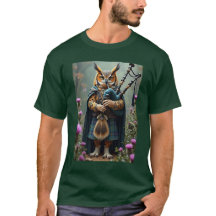 Bagpiper Owl T - Shirt