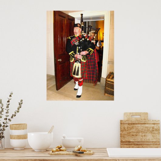 Bagpiper Poster (Küche)