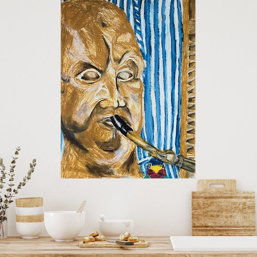 Bagpiper Poster (Küche)