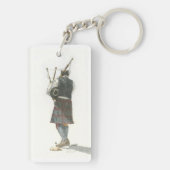 Bagpiper Schlüsselanhänger (Rückseite)