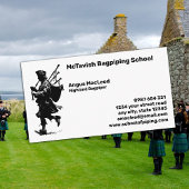 Bagpiper School Visitenkarte