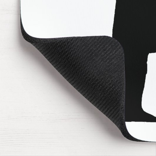 Bagpiper-Silhouette Mousepad (Ecke)