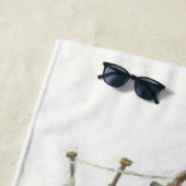 Bagpiper Strandtuch (Beispiel)