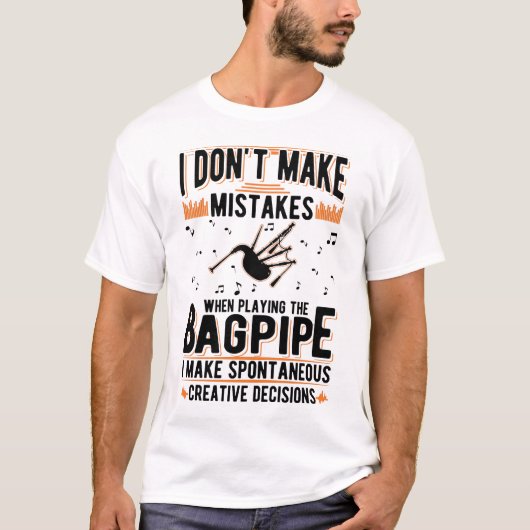 Bagpiper T-Shirt (Vorderseite)