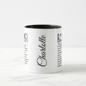 Bagpiper Tasse (Zentrum)