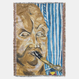 Bagpiper Throw Blanket Decke