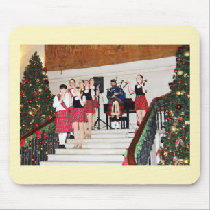 Bagpiper und Entertainer Mousepad