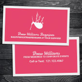 Bagpiper Visitenkarte