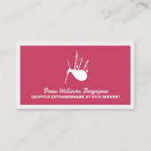 Bagpiper Visitenkarte (Vorderseite)