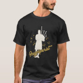 Bagpiperist Bagpipe Scotsman Bagpiper T-Shirt (Vorderseite)