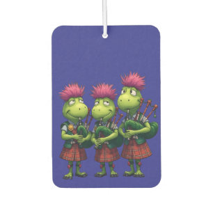 Bagpipers für Burns Supper Scottish Thistles Autolufterfrischer