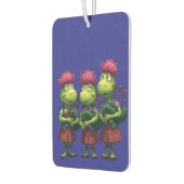 Bagpipers für Burns Supper Scottish Thistles Autolufterfrischer (Links)