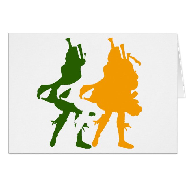 Bagpipers in Irland (Vorderseite (Horizontal))