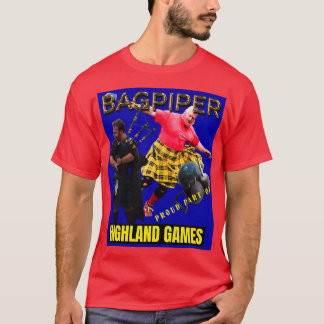 Bagpipers Stolz Teil der Highland-Spiele 5 T-Shirt