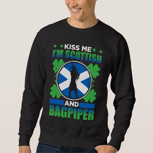 Bagpipes For Bagpiperist Bagpipe Player Bagpiping  Sweatshirt (Vorderseite)