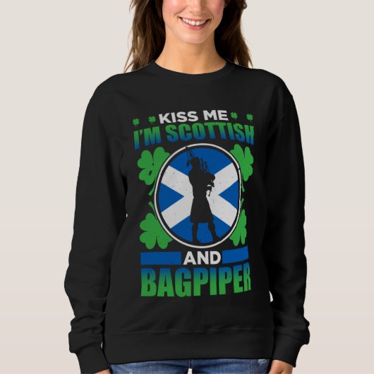 Bagpipes For Bagpiperist Bagpipe Player Bagpiping  Sweatshirt (Vorderseite)