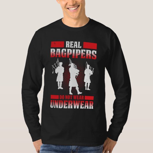 Bagpipes For Bagpiperist Bagpipe Player Bagpiping  T-Shirt (Vorderseite)