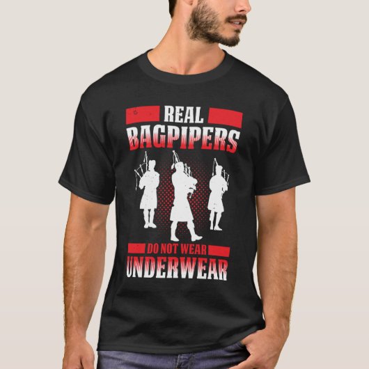 Bagpipes For Bagpiperist Bagpipe Player Bagpiping  T-Shirt (Vorderseite)
