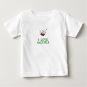 Bagpipes-Shirt Baby T-shirt (Vorderseite)