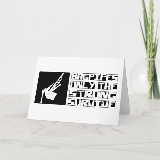 Bagrohrüberleben Karte (Vorderseite)