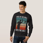 Bags In The Hole Aces The Role Cornhole Sweatshirt (Vorne ganz)