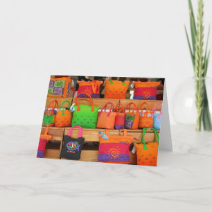 Bags of Cancun note card Karte