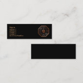 Bagua Visitenkarte (Vorne/Hinten)