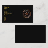 Bagua Visitenkarte (Vorne/Hinten)