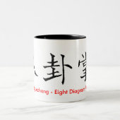 Baguazhang | Pa Kua Chang Chinesischer Charakter Zweifarbige Tasse (Mittel)