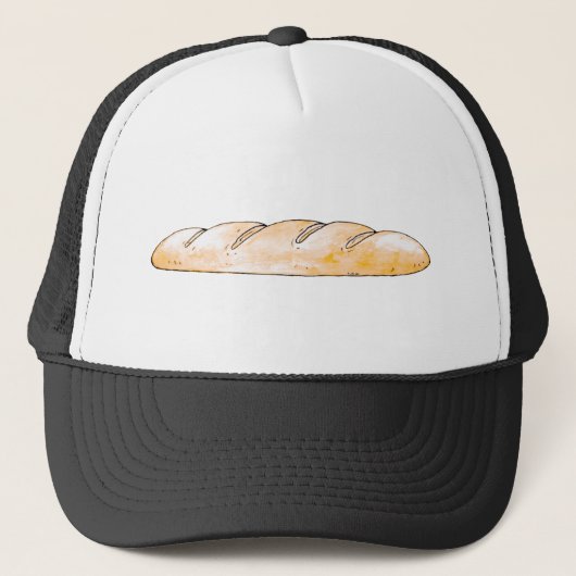 Baguettbrot Truckerkappe (Vorderseite)