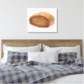 Baguette Brot Leinwanddruck (Insitu (Schlafzimmer))