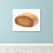 Baguette Brot Leinwanddruck (Insitu (Holzboden))