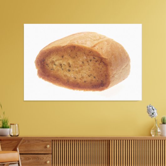 Baguette Brot Leinwanddruck (Insitu (Wohnzimmer))