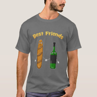 Baguette Ein perfektes Wochenende in Baguette T-Shirt