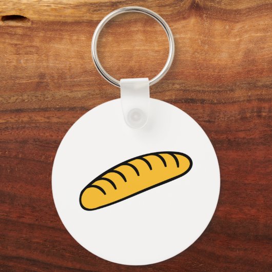 Baguette Schlüsselanhänger (Vorderseite)
