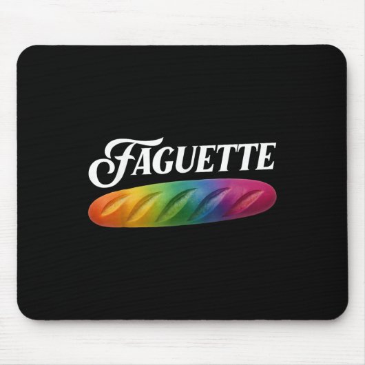 Baguette Stolz Mousepad (Vorne)