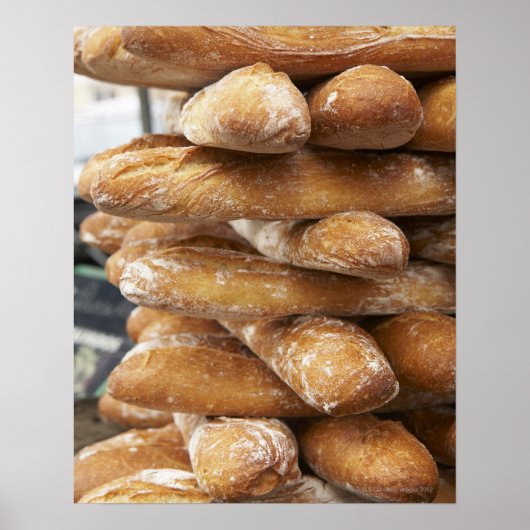 Baguettes, frisch poster (Vorne)