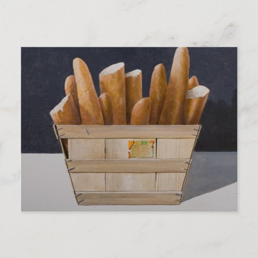Baguettes Postkarte (Vorderseite)