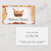 Baguettes und Pastries Visitenkarte (Vorne/Hinten)