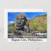 Baguio City, Philippinen Postcard.  Postkarte (Vorne/Hinten)