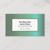 Baguio Morning Visitenkarte (Vorderseite)