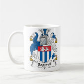 Bagwell Familienwappen Kaffeetasse (Links)