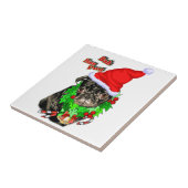Bah Hum Mops Weihnachten Fliese (Seite)