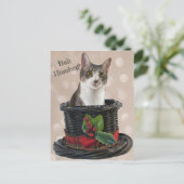 Bah Humbag Tito Die Katze Postkarte (Stehend Vorderseite)
