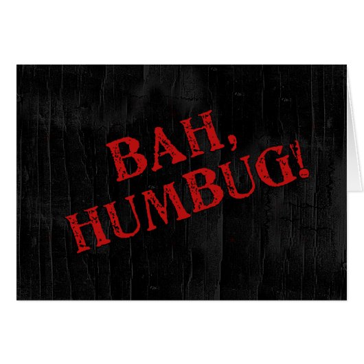 Bah Humbug (Vorderseite (Horizontal))